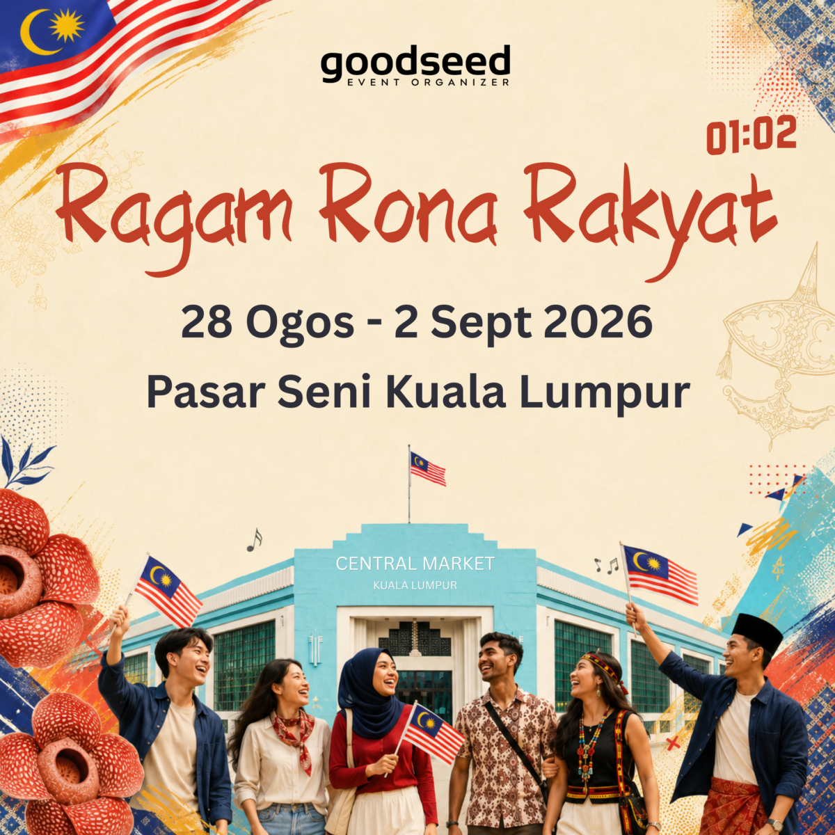 Ragam Rona Rakyat Central Market Kuala Lumpur Goodseed Event